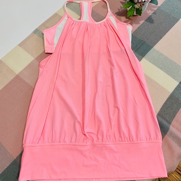 Lululemon No Limits Tank Bleached Coral Stripe - Picture 4 of 10